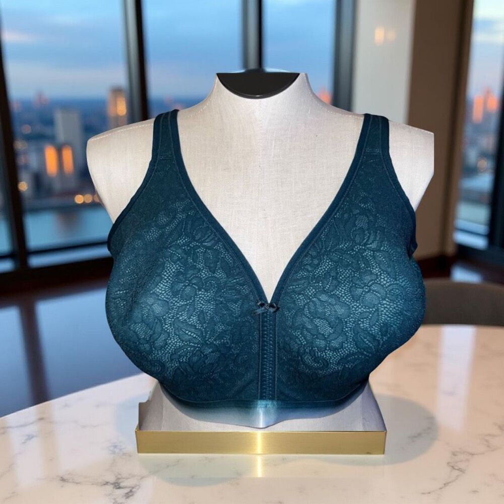 Plus Size Cacique Lightly Lined No Wire Non Molded Cup Bra Size 42DDD